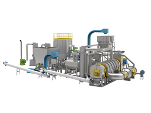 污泥干燥炭化系統(tǒng)