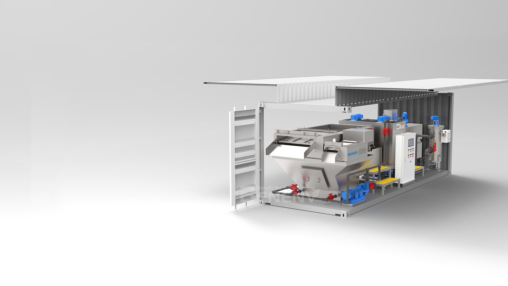 Mobile Sludge Dewatering Plant