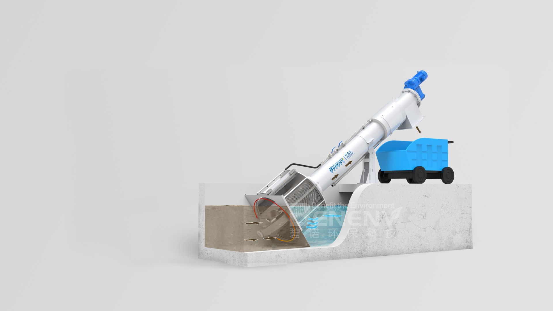 Rotary Drum Screen OA1